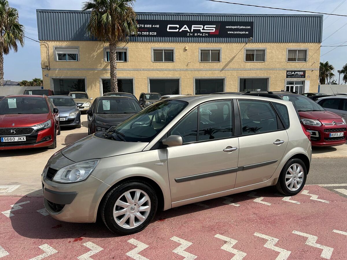  RENAULT SCENIC DYNAMIQUE 1.6 AUTO SPANISH LHD IN SPAIN 70000 MILES SUPER 2007